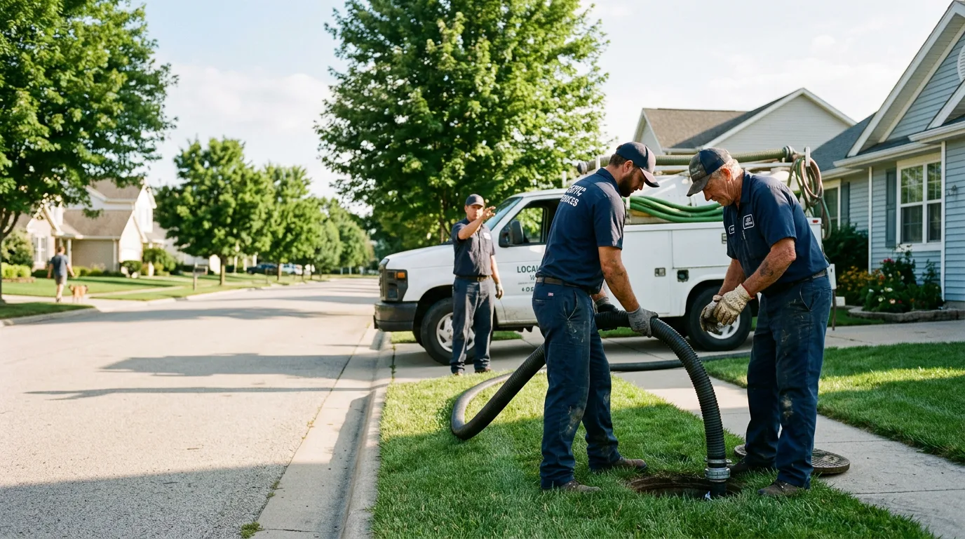 Emergency Septic Service in Butler, IN